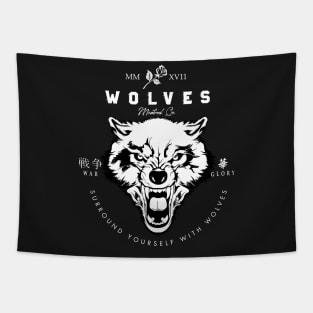 wolves Tapestry