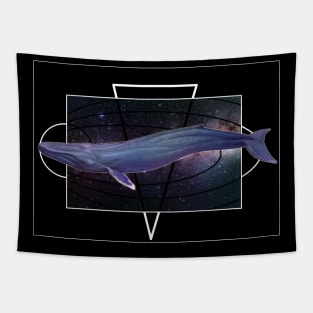 Space whale Tapestry