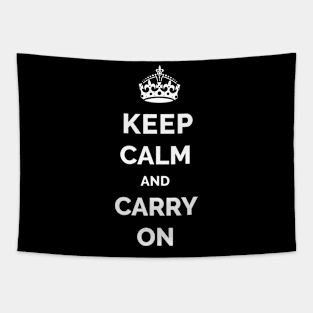 Keep Calm and Carry On Tapestry