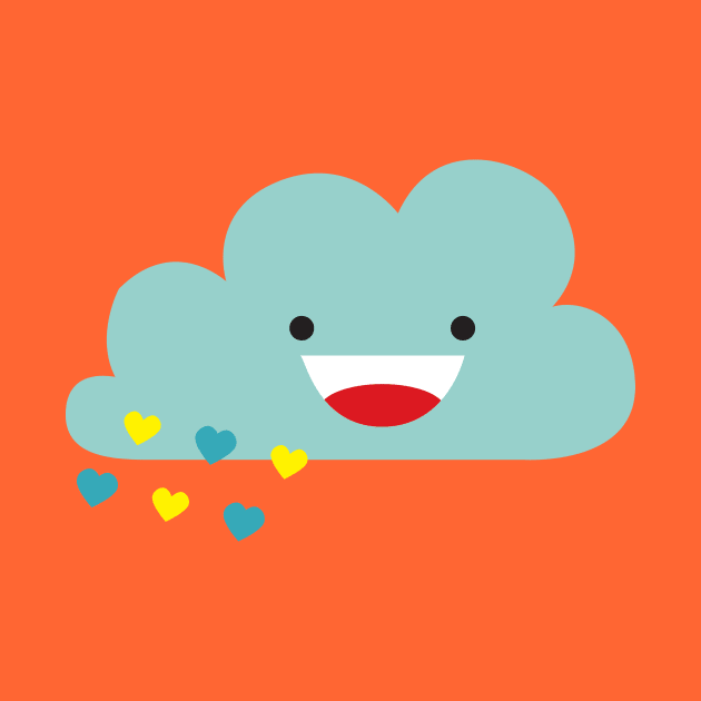 Happy Love Cloud by littleoddforest