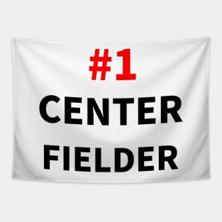 number one center fielder Tapestry