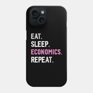 Funny vintage economics teacher women economics professor Phone Case