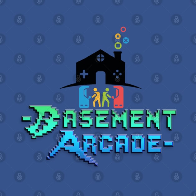 Basement Arcade (Full Logo) by FakeNerdPod