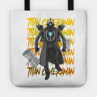 titan cameraman skibidi toilet Tote