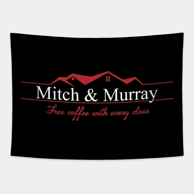 Glengarry Glen Ross Mitch  Murray Tapestry by frekioxo