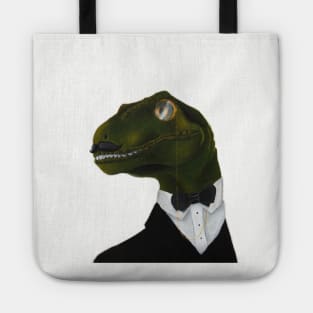 Dapper Velociraptor Tote