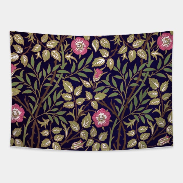 William Morris Sweet Briar Tapestry by fineartgallery