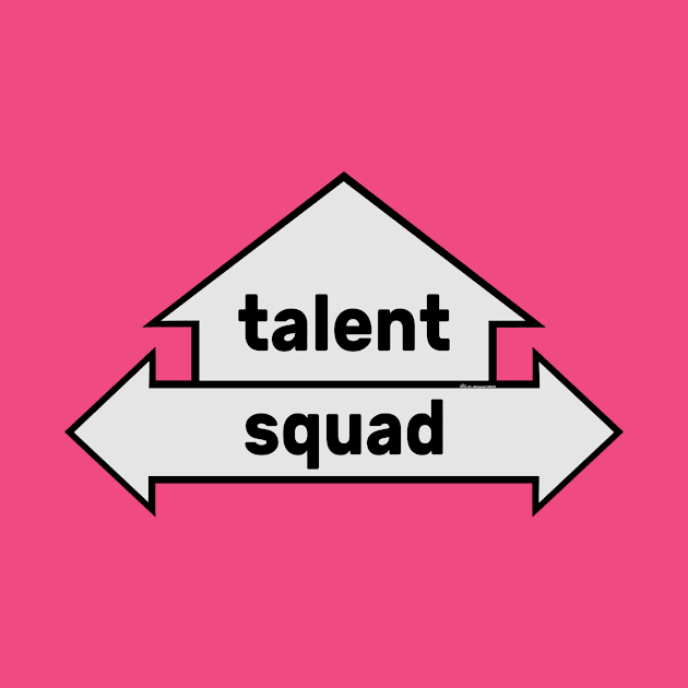 Arrows - Text Art - Talent & Squad by fakelarry