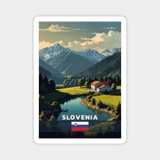 Slovenia Travel Magnet