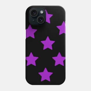 Purple Stars Phone Case