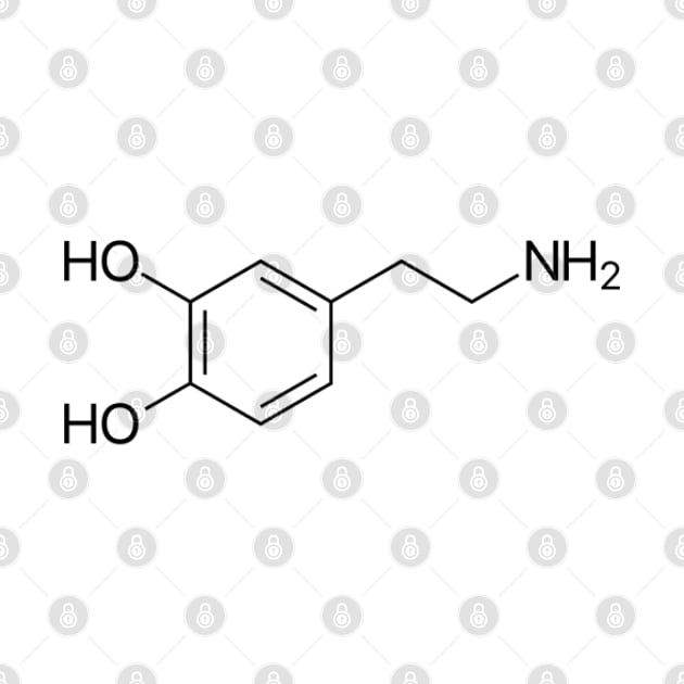Dopamine - C8H11NO2 by Zeeph
