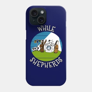 While Shepherds Christmas Nativity Church Xmas Funny Phone Case