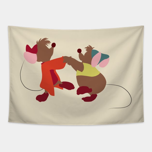 Dancing Mice Tapestry by beefy-lamby