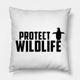 protect wildlife - penguin Pillow