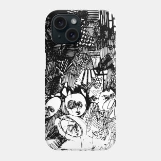 Ordaos - Abstract Drawing #5 Phone Case