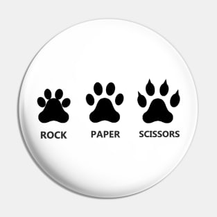 cAT PAPER SCISSORS Pin