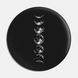 Moon phases vertical Pin