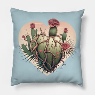 prickly heart Pillow