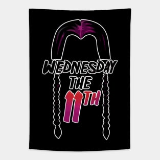 Wednesday the 11th Tapestry