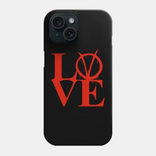 Love V Phone Case