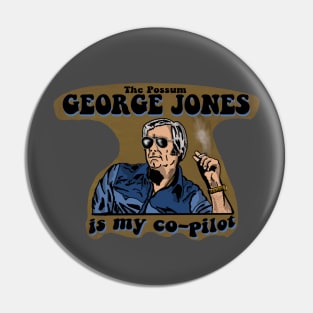 George Jones is My Co-Pilot Pin