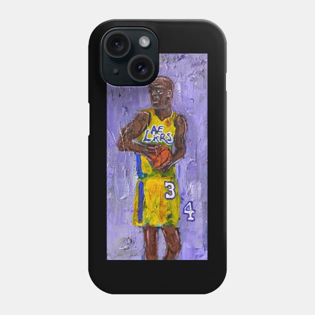 Shaquille O'Neil Phone Case by ElSantosWorld