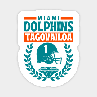 Miami Dolphins Tua Tagovailoa 1 American Football Magnet