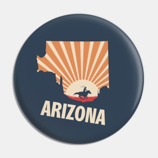 Arizona MAP Desert Sunset Apparel Pin