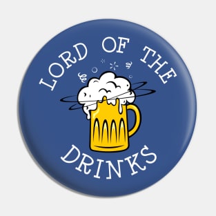 Lord Of The Drinks Pin