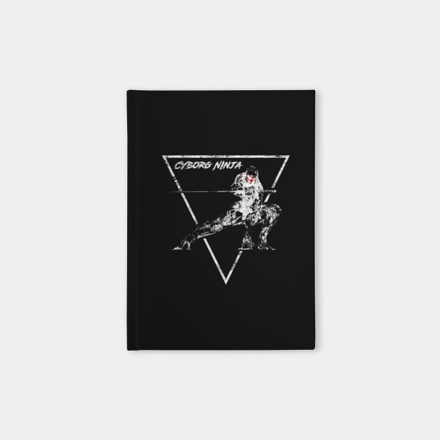 Cyborg Ninja Vintage Emblem