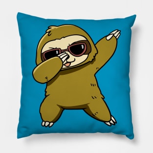 Dabbing Sloth Pillow