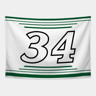 Michael McDowell #34 2024 NASCAR Design Tapestry