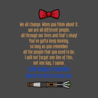 Eleventh Doctor goodbye T-Shirt