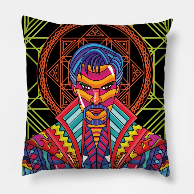 PSYCHEDELIC Pillow by raichucopper