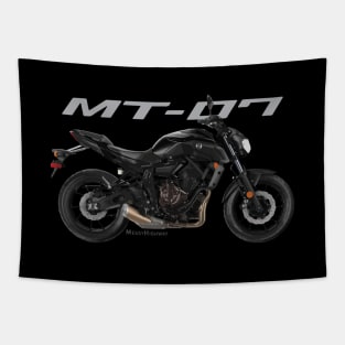 Yamaha MT-07 19 black, sl Tapestry