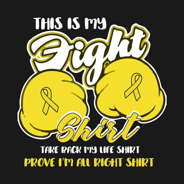 this is my fight childhood cancer shirt by TeesCircle