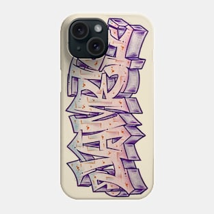 JAMES - GRAFFITI NAME by PHECK Phone Case