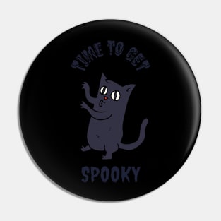 Time To Get Spooky Pin