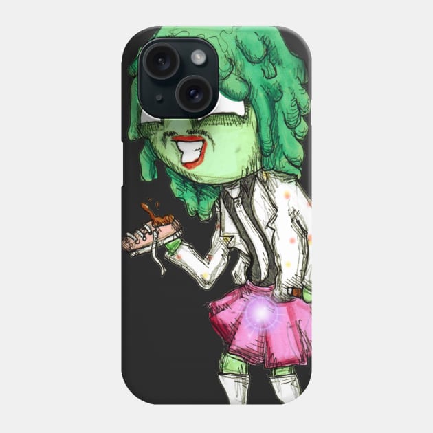 Swamp Monster Phone Case by LVBart