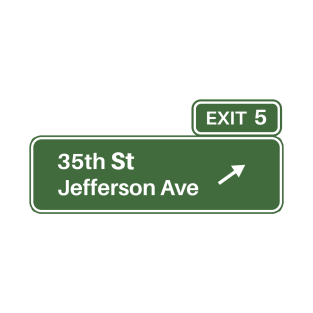 Jefferson Ave - 7CITY 64 T-Shirt