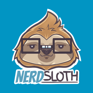 NerdSloth Retro T-Shirt