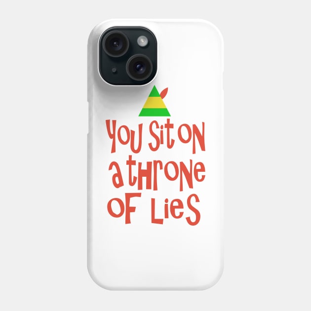 Throne of Lies Phone Case by flimflamsam