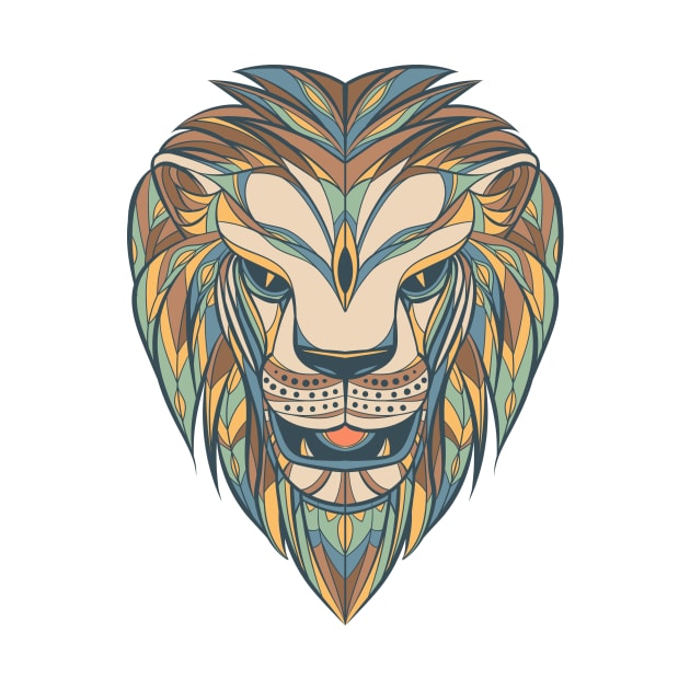 Ethnic Lion by Digster