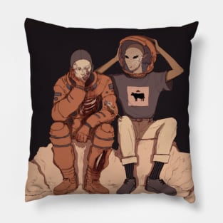 Space frog Pillow