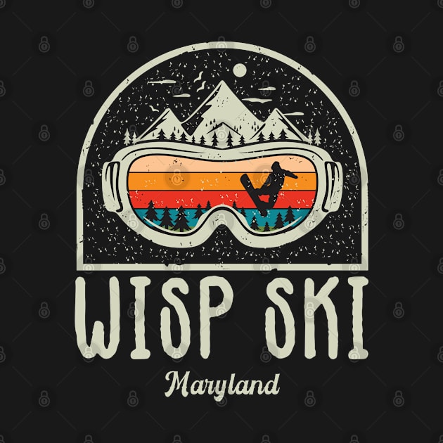 Wisp Ski Maryland by Niceartshop