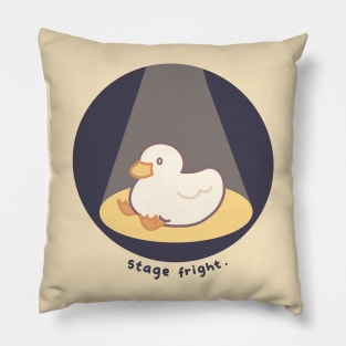 Stage Fright Pillow