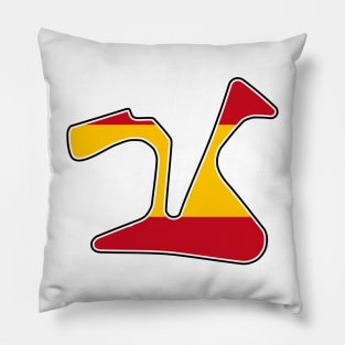 Circuito de Jerez [flag] Pillow