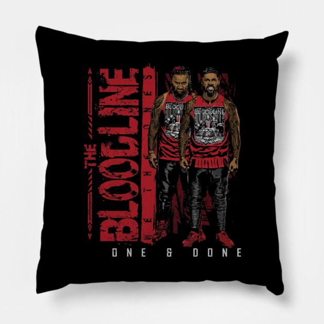 The Usos The Bloodline Pillow by ganisfarhan