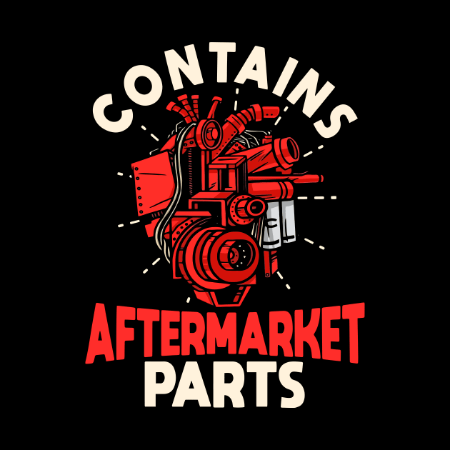 Contains Aftermarket Parts Heart Disease Awareness Wear Red by _So who go sayit_