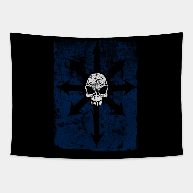 Chaos Blue Tapestry by SimonBreeze